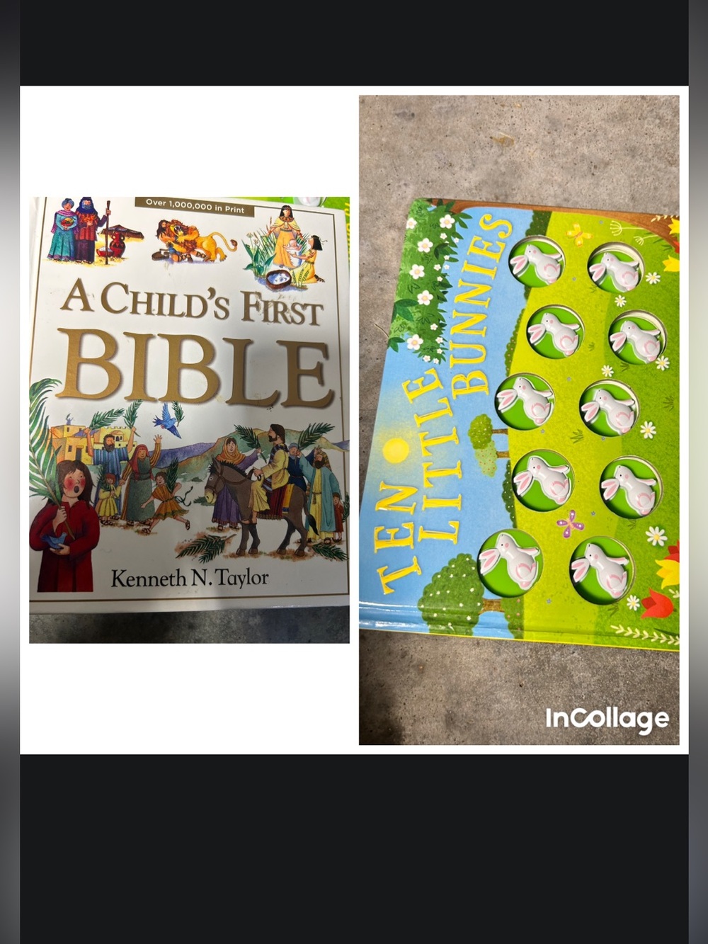 A Child's First Bible by Kenneth N. Taylor plus